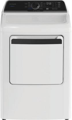 27 in. 7.0 cu. ft. Electric Dryer in White