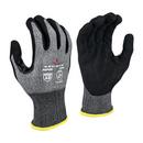 RADIANS RWG589 CUT PROTECTION LEVEL A9 SANDY FOAM NITRILE COATED GLOVE 