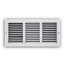 14 x 8 in. Stamped Face Baseboard Return Air Grille