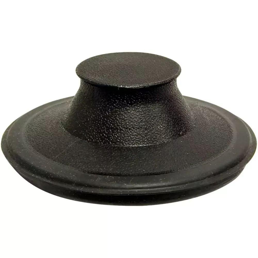 Plastic Disposer Flange & Stopper, Black 