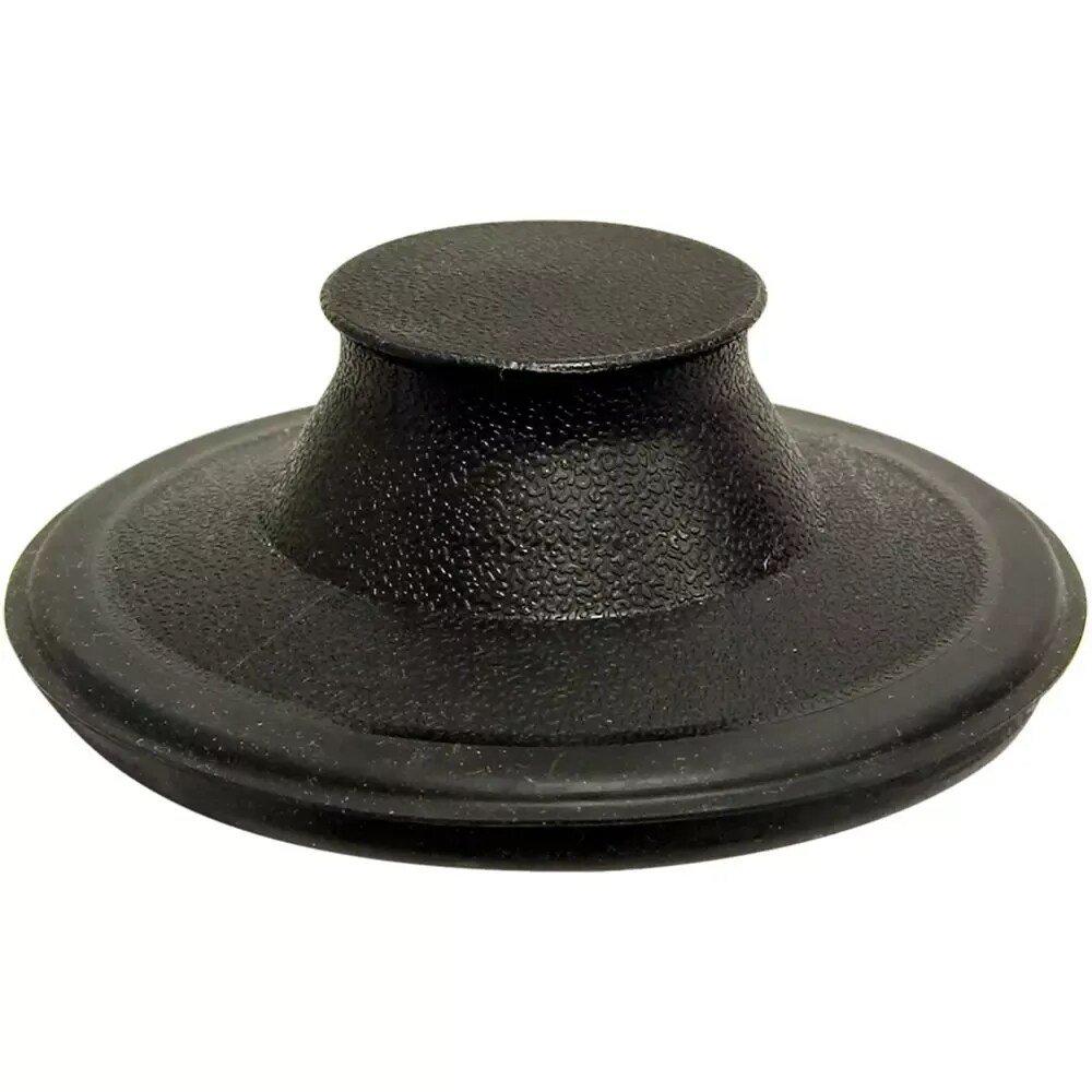 Plastic Disposer Flange & Stopper, Black 