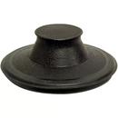 Plastic Disposer Flange & Stopper, Black 