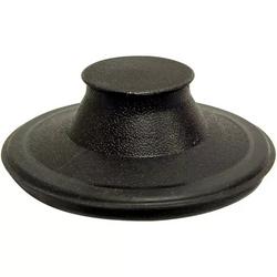 Plastic Disposer Flange & Stopper, Black