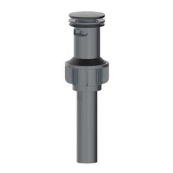 1-1/4 in Push Lavatory Drain in Matte Black