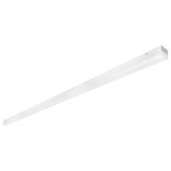 8 ft. Field-Selectable LED Linear Strip Light with Sensor in White