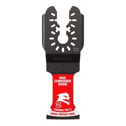 1-1/4 Amped Demo Demon Carb Teeth Oscillating Blades For Nail-Embedded Wood 3-Pack