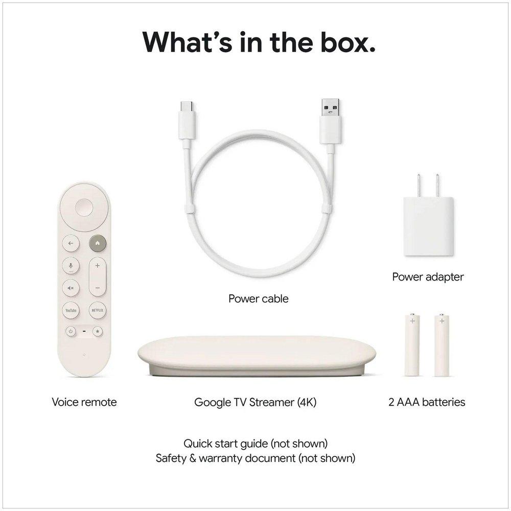 GOOGLE TV STREAMER 4K 2024 