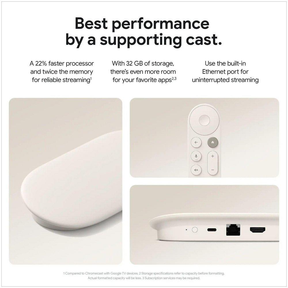 GOOGLE TV STREAMER 4K 2024 