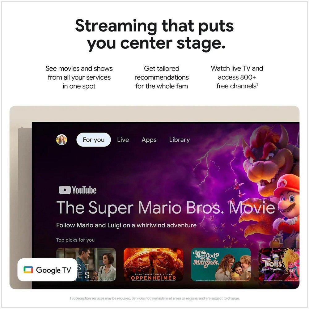 GOOGLE TV STREAMER 4K 2024 