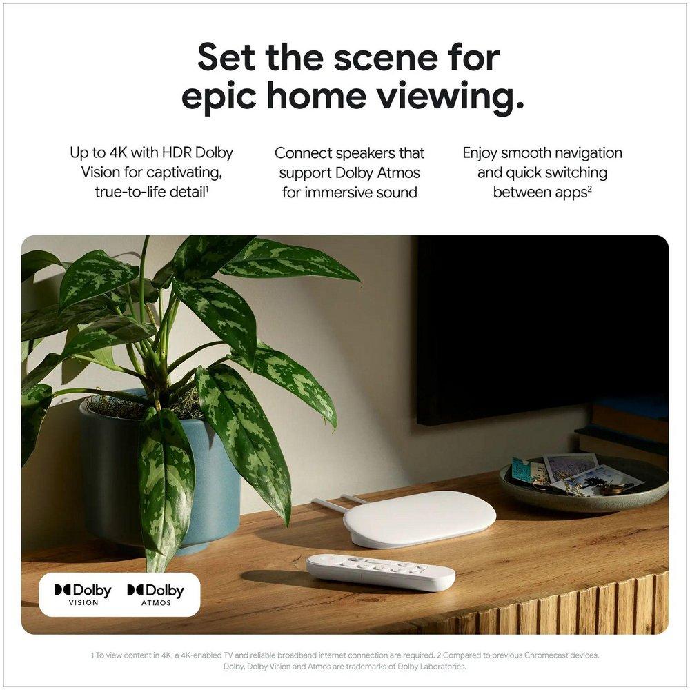 GOOGLE TV STREAMER 4K 2024 