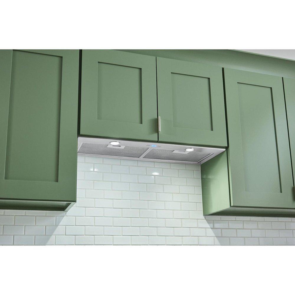 BROAN 30-INCH BUILT IN POWER PACK INSERT 650 MAX BLOWER CFM STAINLESS STEEL 