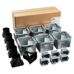 Fan & Light House Pack for Bathroom Exhaust Fans - Model BEL6F - 6 Pack