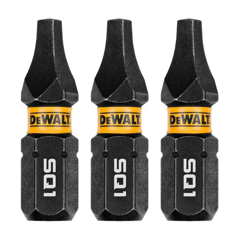 DW FLEXTORQ 3PK 1IN BITS FOR SQ1 