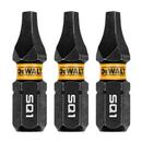 DW FLEXTORQ 3PK 1IN BITS FOR SQ1 