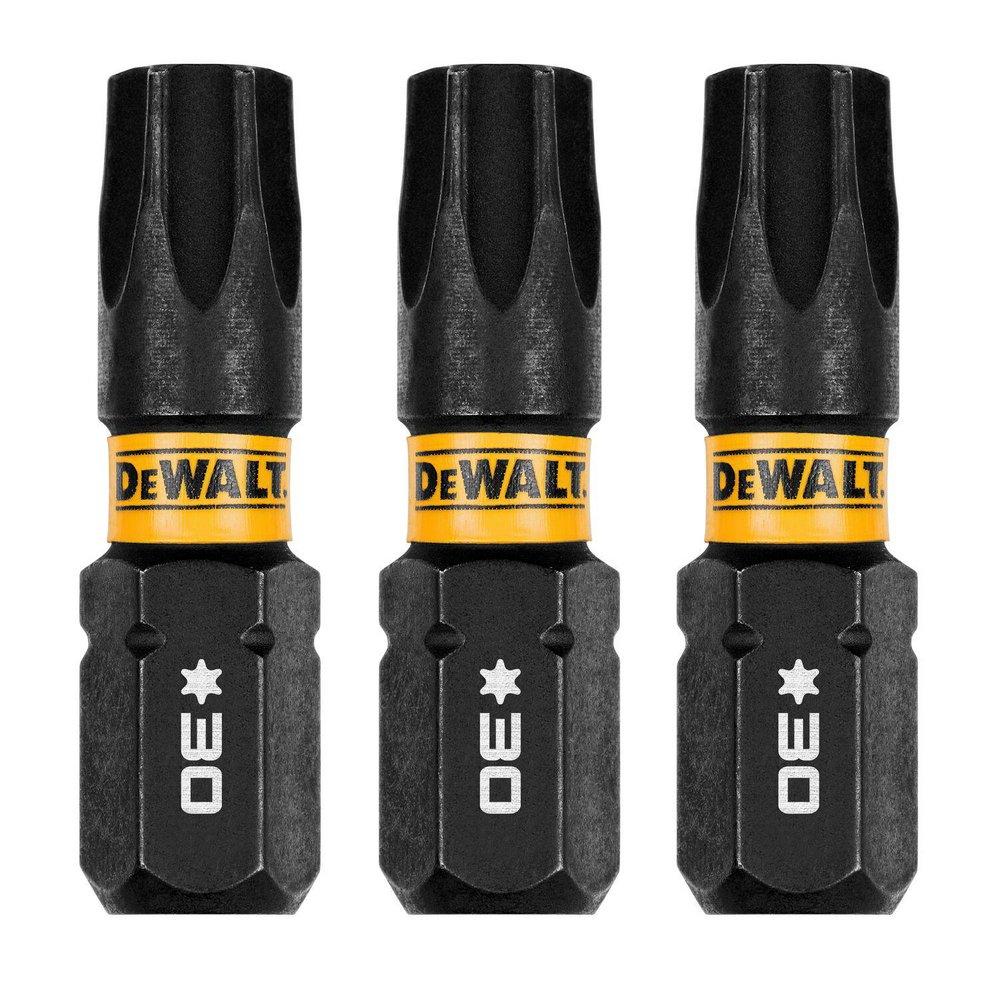 DW FLEXTORQ 3PK 1IN BITS FOR T30 