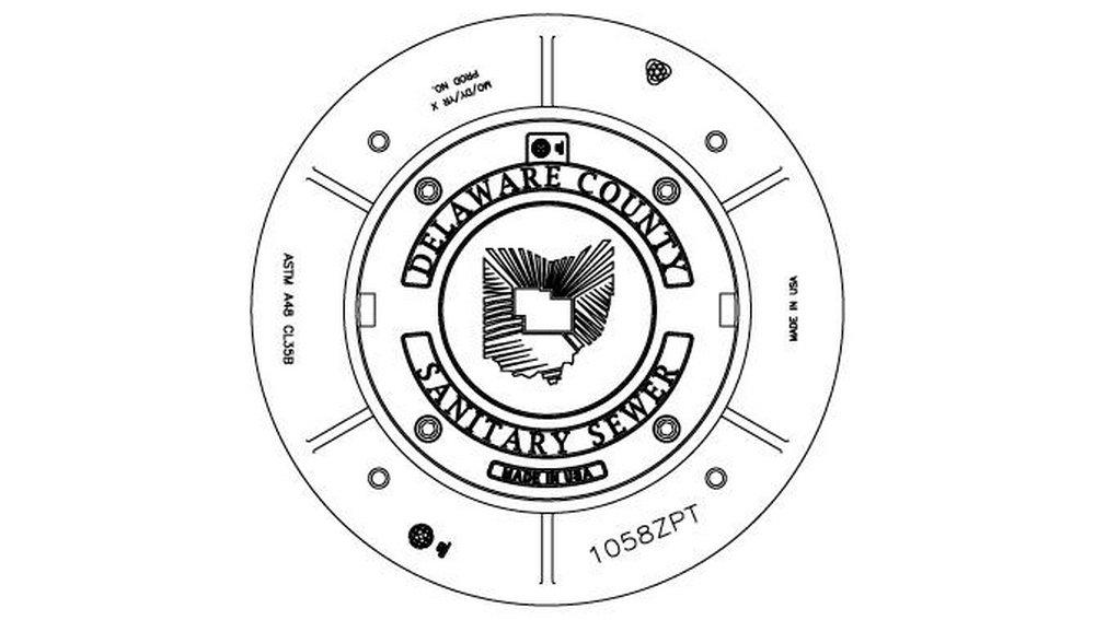 DELAWARE COUNTY BOLTED SAN MH 