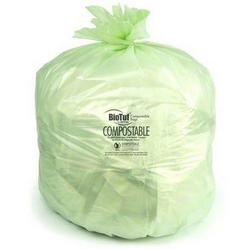30 x 39 in. 30 gal .88 mil Compostable Can Liner in Green (Case of 6)