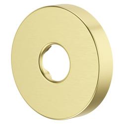 Round Shower Arm Flange in Brushed Gold