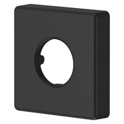 Shower Arm Flange in Matte Black