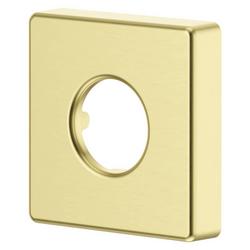 Shower Arm Flange in Brushed Gold