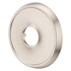 Round Shower Arm Flange in Brushed Nickel