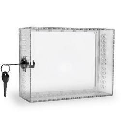 Universal Thermostat Guard for Pro1 Thermostats,  Includes Replacment Key