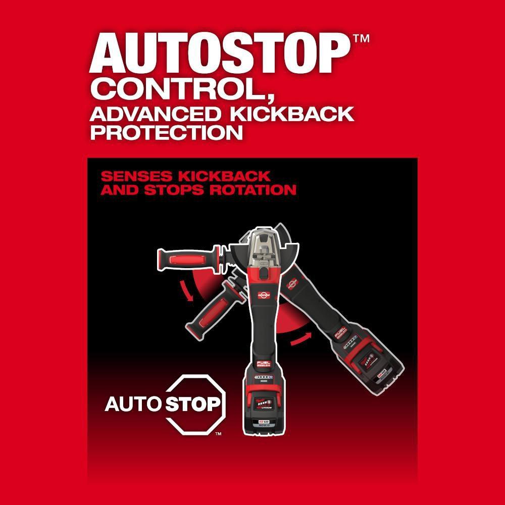 M18 FUEL 4-1/2-5 DUAL-TRIGGER BRAKING GRINDER TOOL ONLY 