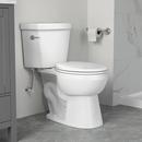 16-1/8 in. Round Toilet Bowl in White 