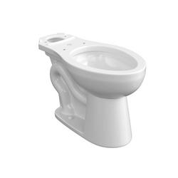 Comfort Height Elongated Toilet Bowl in White