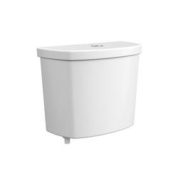 1.0 gpf/1.28 gpf Dual Flush Toilet Tank with Top Trip Lever in White