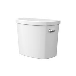 1.28 gpf Single Flush Toilet Tank with Right-Hand Trip Lever in White