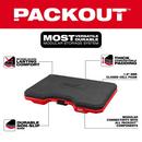 Kneeling Pad in Black/Red 