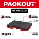 Kneeling Pad in Black/Red 