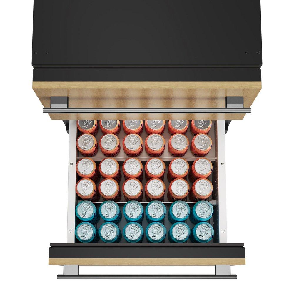 24 in. Undercounter Panel Ready Dual Drawer Refrigerator 