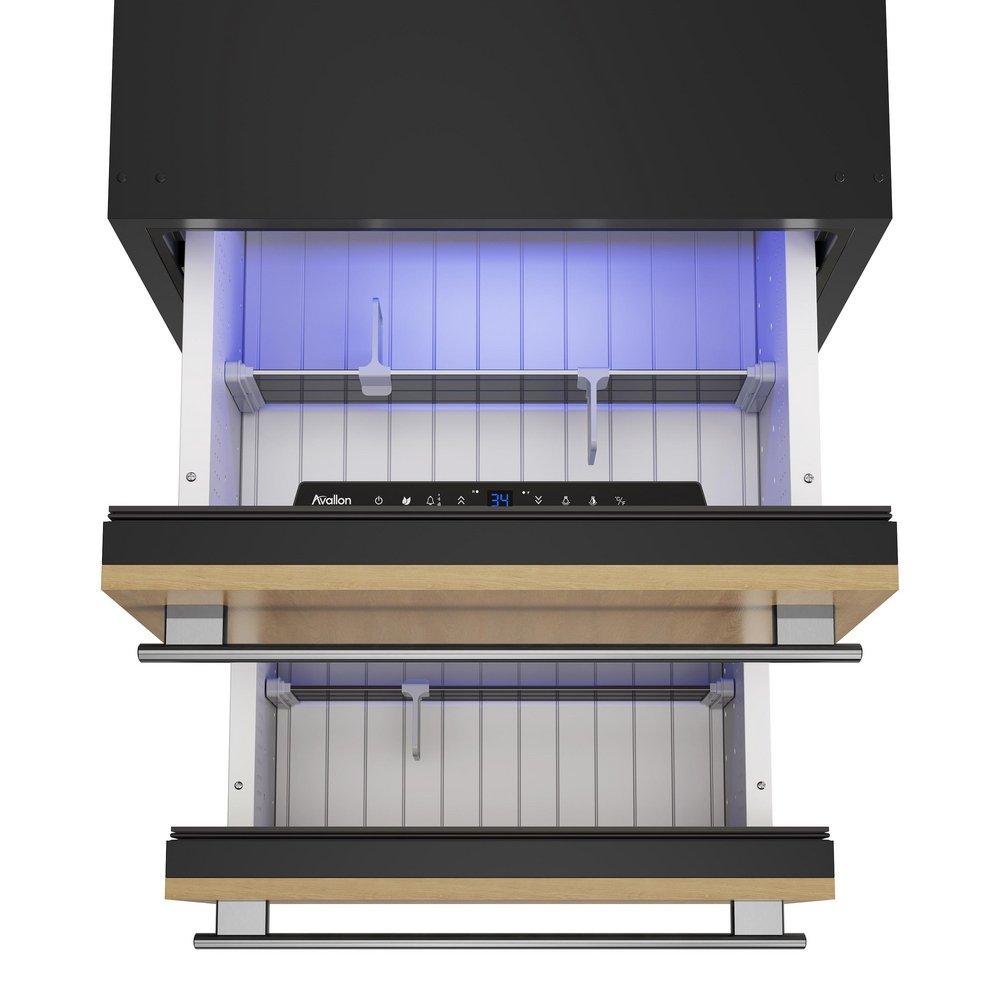 24 in. Undercounter Panel Ready Dual Drawer Refrigerator 