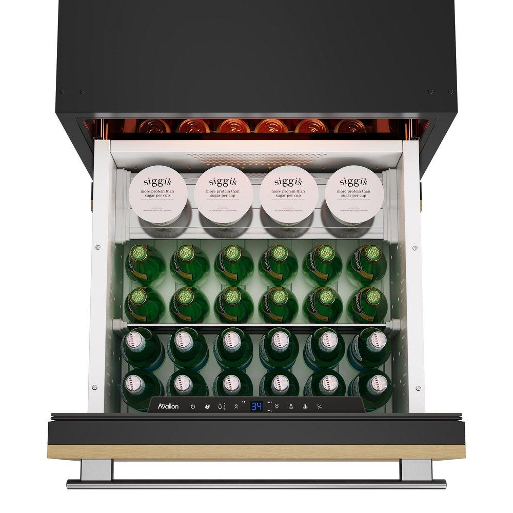 24 in. Undercounter Panel Ready Dual Drawer Refrigerator 