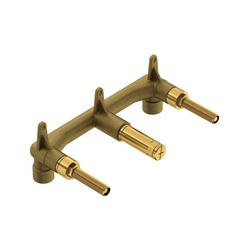 1/2 in. NPT Wall Mount Two Handle Widespread Lavatory Faucet Rough-In Valve