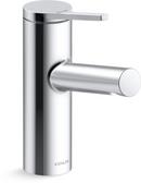 Single Handle Monoblock Bathroom Sink Faucet in Polished Chrome