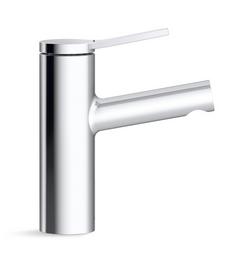 Single Handle Monoblock Bathroom Sink Faucet in Chrome