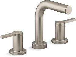 Two Handle Roman Tub Faucet in Vibrant Brushed Nickel