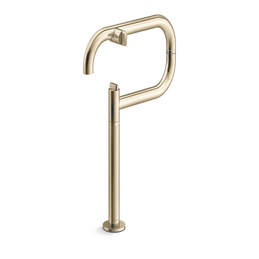 One Handle Single Function Bathtub & Shower Faucet in Vibrant&reg; Brushed ModerneBrass (Trim Only) 