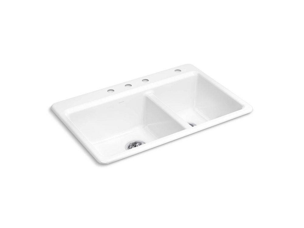 RIVERBY OFFSET TOP MOUNT SINK 