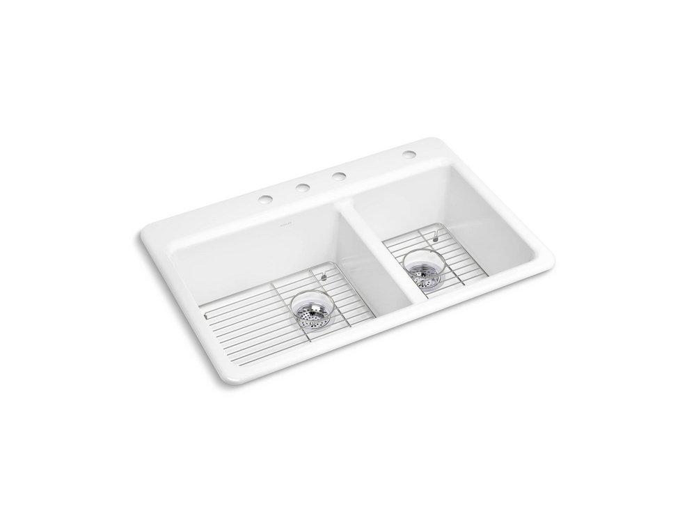 RIVERBY OFFSET TOP MOUNT SINK 