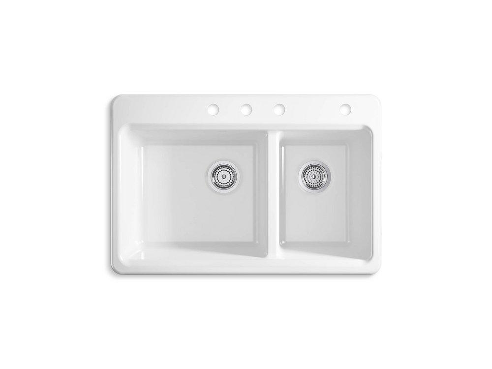 RIVERBY OFFSET TOP MOUNT SINK 