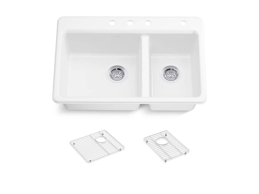 RIVERBY OFFSET TOP MOUNT SINK 