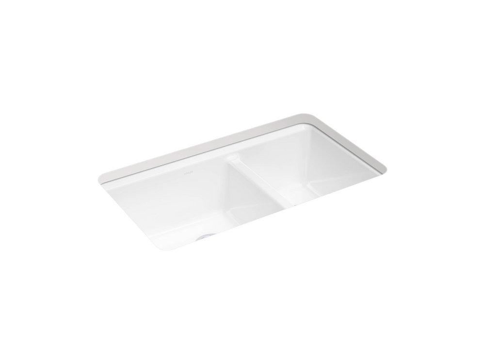 RIVERBY OFFSET UNDERMOUNT SINK 