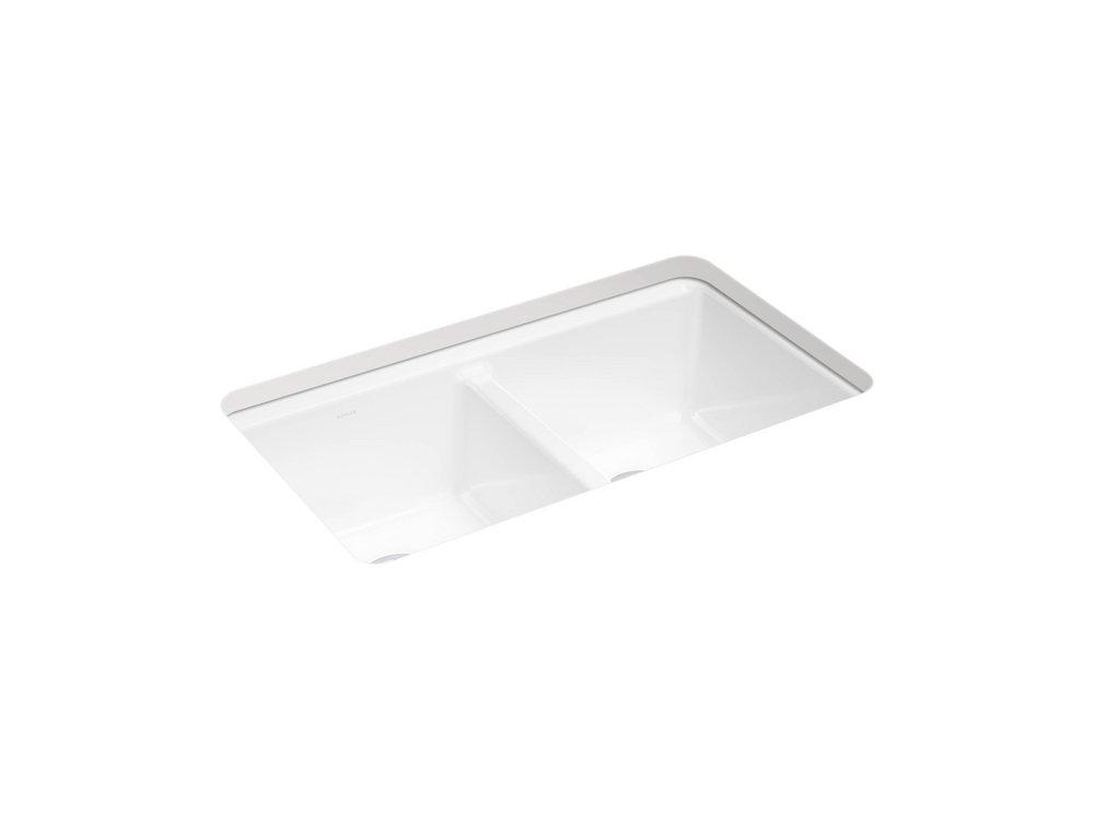 RIVERBY DOUBLE EQUAL UNDERMOUNT SINK 