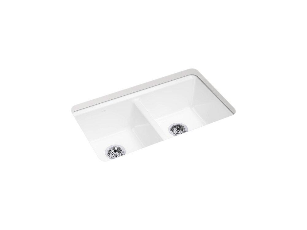 RIVERBY DOUBLE EQUAL UNDERMOUNT SINK 