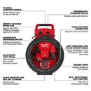 M12 FUEL HIGH SPEED CHAIN SNAKE FOR 1-1/4-2 PIPES 