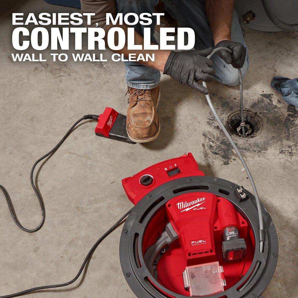 M12 FUEL HIGH SPEED CHAIN SNAKE FOR 1-1/4-2 PIPES 